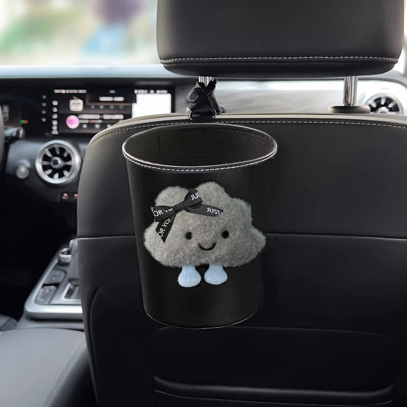 Poubelle de voiture compacte et facile à nettoyer