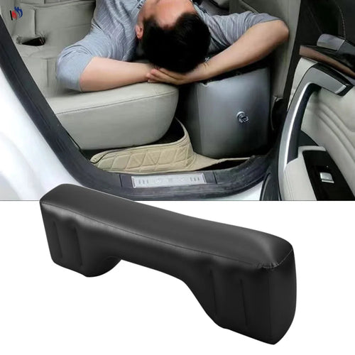 Matelas gonflable pour voiture installé sur la banquette arrière