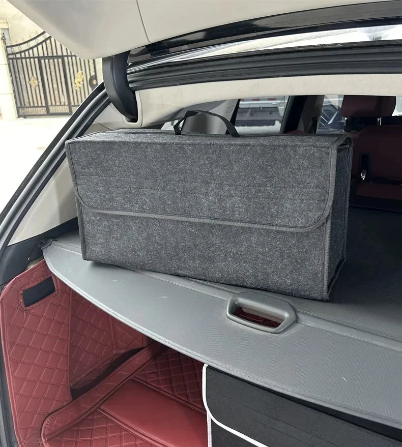 Rangement en feutre pour outils et accessoires voiture