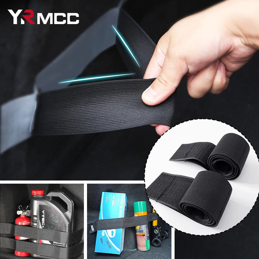 Fixation auto-agrippante pour accessoires de coffre