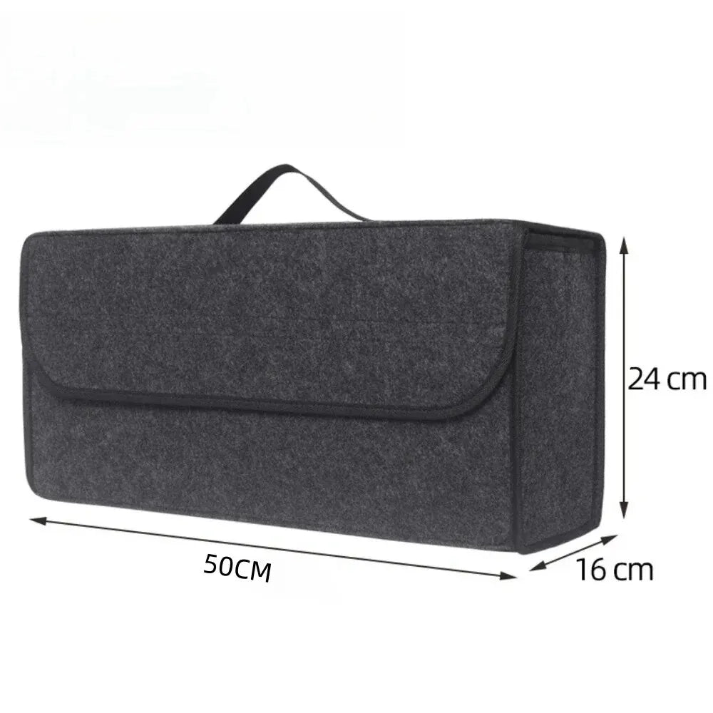 Sac de rangement souple pour coffre automobile